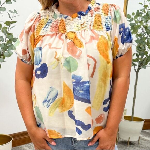 GUC Hayden Abstract Top(size small) - Picture 1 of 9